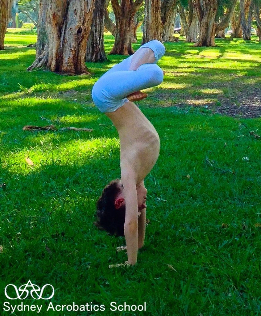 Lotus Handstand