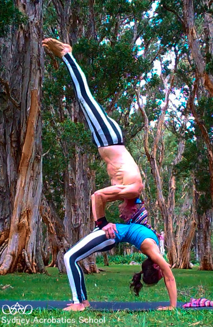 Headstand on Bridge